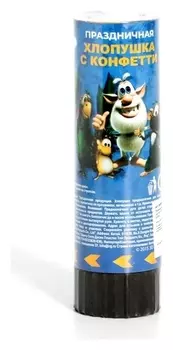 Пружинная хлопушка с конфетти «Буба», 15 см