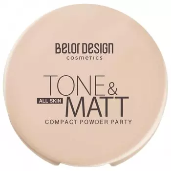 Пудра для лица компактная Tone &amp; Matt Compact Powder Party