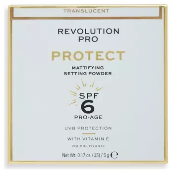 Пудра компактная матирующая Protect Mattifying Setting Powder SPF 6