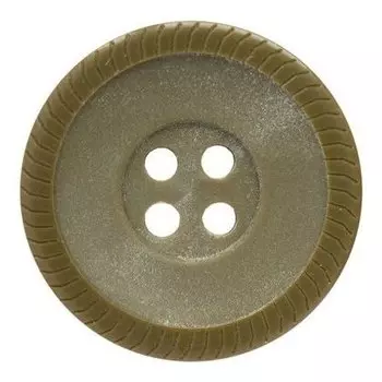 Пуговица Hobby&amp;pro, 34l, 12 штук, цвет: хаки