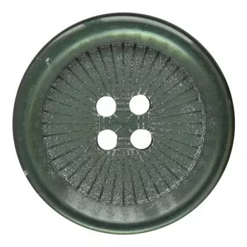 Пуговица Hobby&amp;pro, 40l, 12 штук, цвет: оливковый