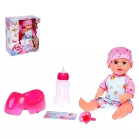 Пупс функциональный «Малыш», пьёт, писает, с аксессуарами