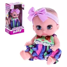 Пупс "Ляля"" в фиолетовом ободке