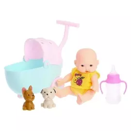 Пупс «Малыш» с коляской, с аксессуарами