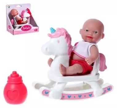 Пупс «Матвей» с качалкой и аксессуарами