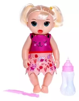 Пупс «Милашка» с аксессуарами, звук