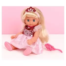 Пупс "Милашка" в платье с аксессуарами