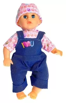 Пупс мягконабивной «Андрей» звук, в комбинезоне