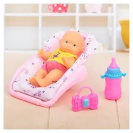 Пупс Саша с переноской и аксессуарами