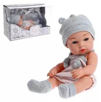 Пупс «Сашенька» в костюмчике, с аксессуарами