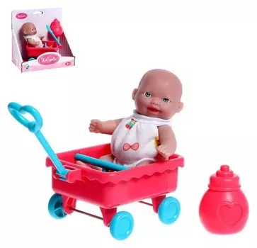 Пупс «Степан» с тележкой и аксессуарами