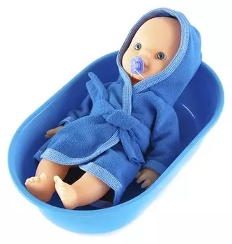 Пупс в ванночке
