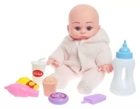 Пупс «Зайка» со звуком и аксессуарами