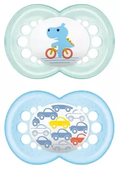 Пустышка силиконовая и контейнер для стерилизации, хранения и переноски Original