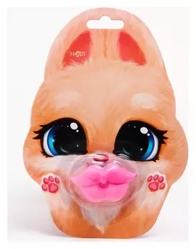 Пустышка силиконовая ортодонтическая Зайка, от 0 мес., с колпачком