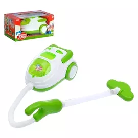 Пылесос игрушечный Мини-дом, со световыми эффектами, засасывает мусор