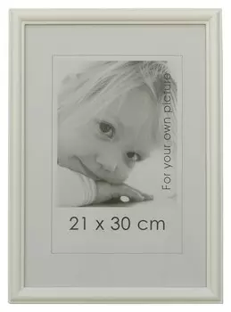 Рамка деревянная Line White 21x30 53309