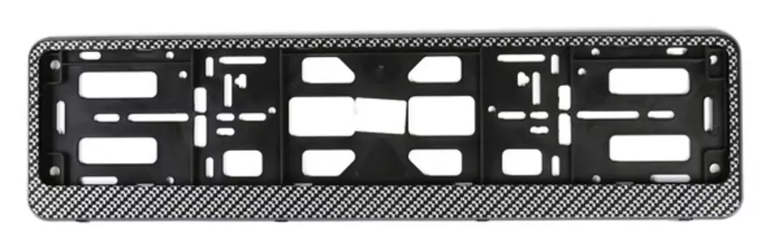 Рамка для автомобильного номера, книжка, графит