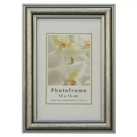 Рамка пластиковая Frigg Silver (Metall) 10x15 43904