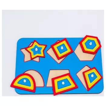 Рамка вкладыш Монтессори паутинка