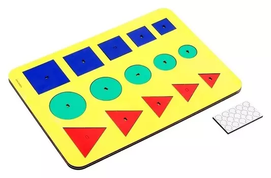 Рамка-вкладыш по методике М. монтессори