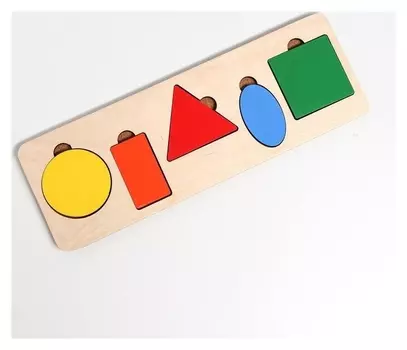 Рамка-вкладыш «Простая геометрия» 5 деталей, 28 × 9,5 × 0,8 Cм