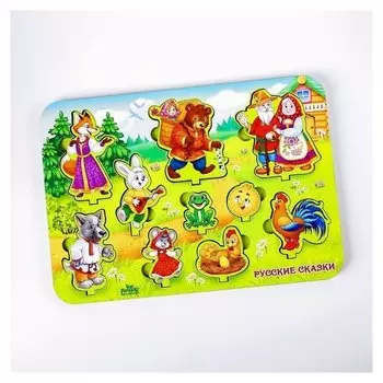 Рамка - вкладыш развивающая 3Д Сказки