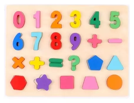 Рамка вкладыш с цифрами