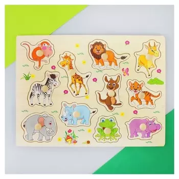 Рамка-вкладыш Веселые зверята