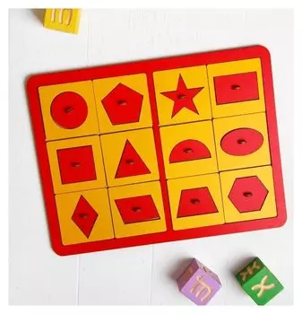 Рамки-вкладыши "Трафареты" М. Монтессори