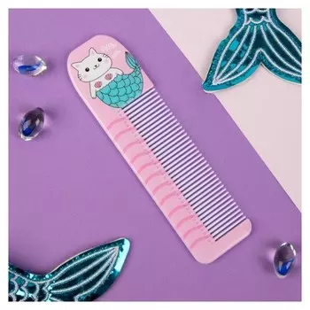 Расчёска фигурная Кошка-русалка