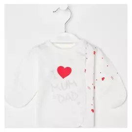 Распашонка, цвет белый, рост 62 см