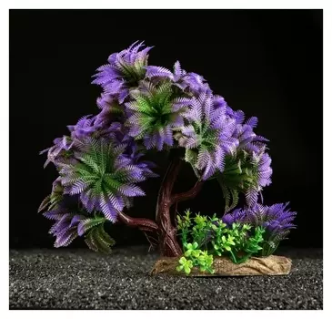 Растение искусственное аквариумное, 11 х 21 см