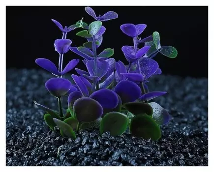 Растение искусственное аквариумное кустовое, 10 см