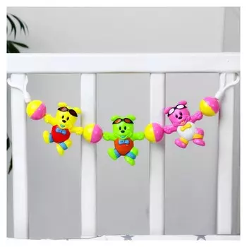 Растяжка на коляску/кроватку «Медвежата»