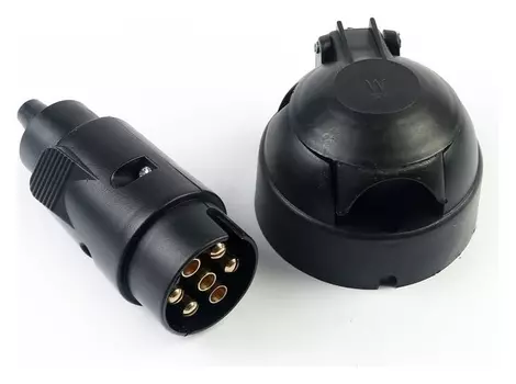 Разъем прицепа пластмассовый