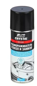 Размораживатель стекол и замков AVS Avk-121, 520 мл, аэрозоль