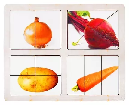 Разрезные картинки Овощи-2