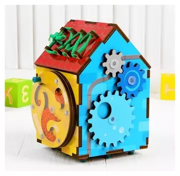 Развивающая игра Бизи-домик