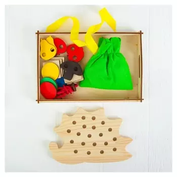 Развивающая игра Добрый ёжик