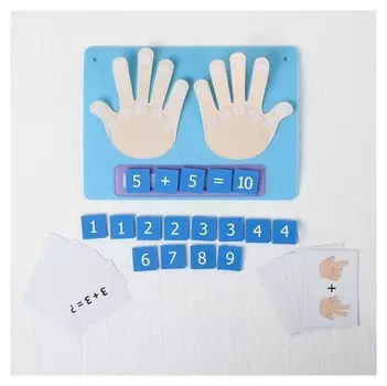 Развивающая игра «Две ладошки»