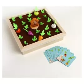 Развивающая игра "Огород" 25х25х6 см