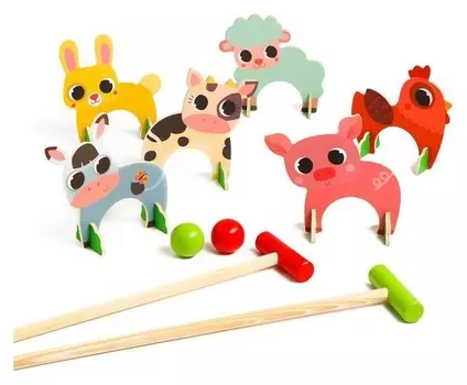 Развивающая игра «Прокати шарик», 43,5 × 4,5 × 18,5 см