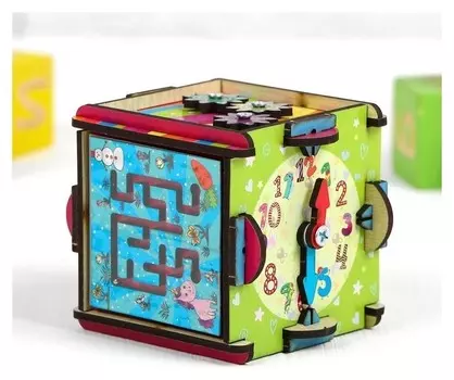 Развивающая игрушка Бизи-Куб мини