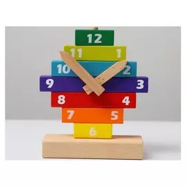 Развивающая игрушка «Часы конструктор» 4,5х13х16,5 см