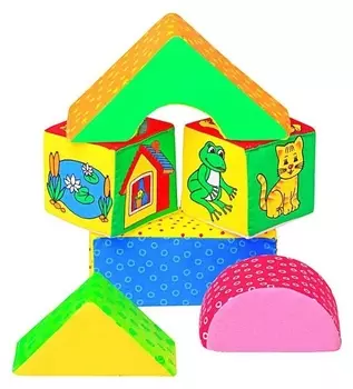 Развивающая игрушка Кубики Домики
