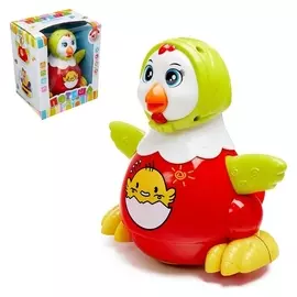 Развивающая игрушка «Курочка», световые и звуковые эффекты
