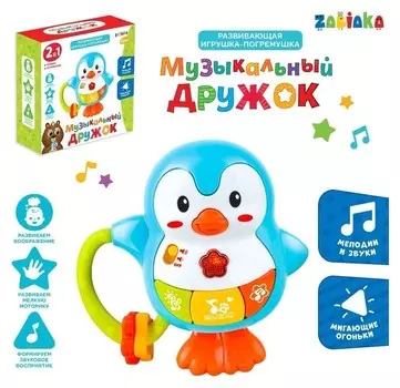 Развивающая игрушка Музыкальный дружок, со светом