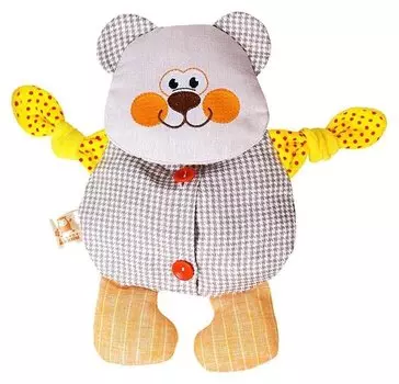 Развивающая игрушка с вишнёвыми косточками Мишутка. Доктор мякиш