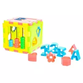 Развивающая игрушка-сортер «Куб», с цифрами